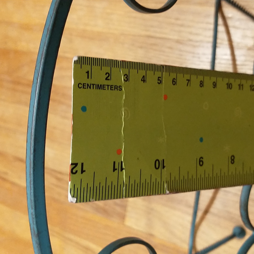 Turquoise recipe book holder - Picture 3 of 4